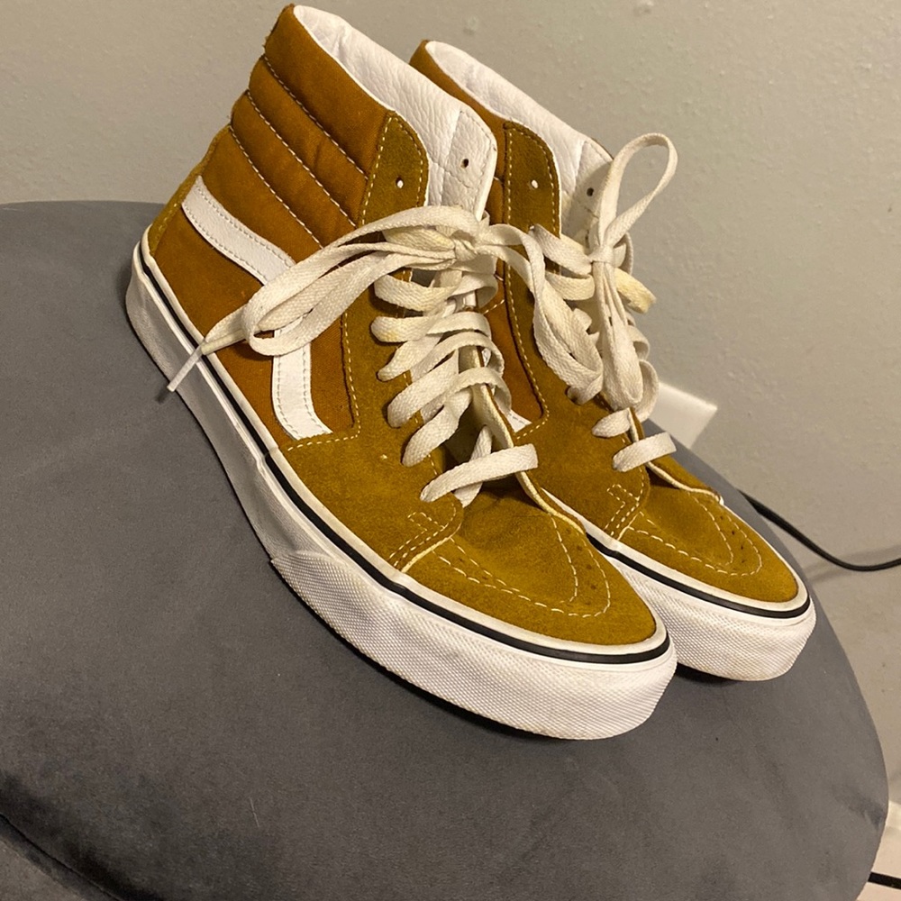 Golden brown vans